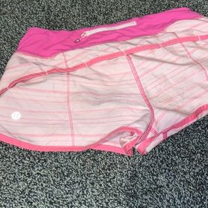 Pink hotty hot lulu shorts